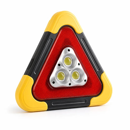 Emergency Triangle Solar Rechargeable Beacon & USB Power Bank