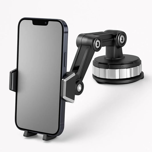 Car phone holder with suction cup & 360° rotation 2.0