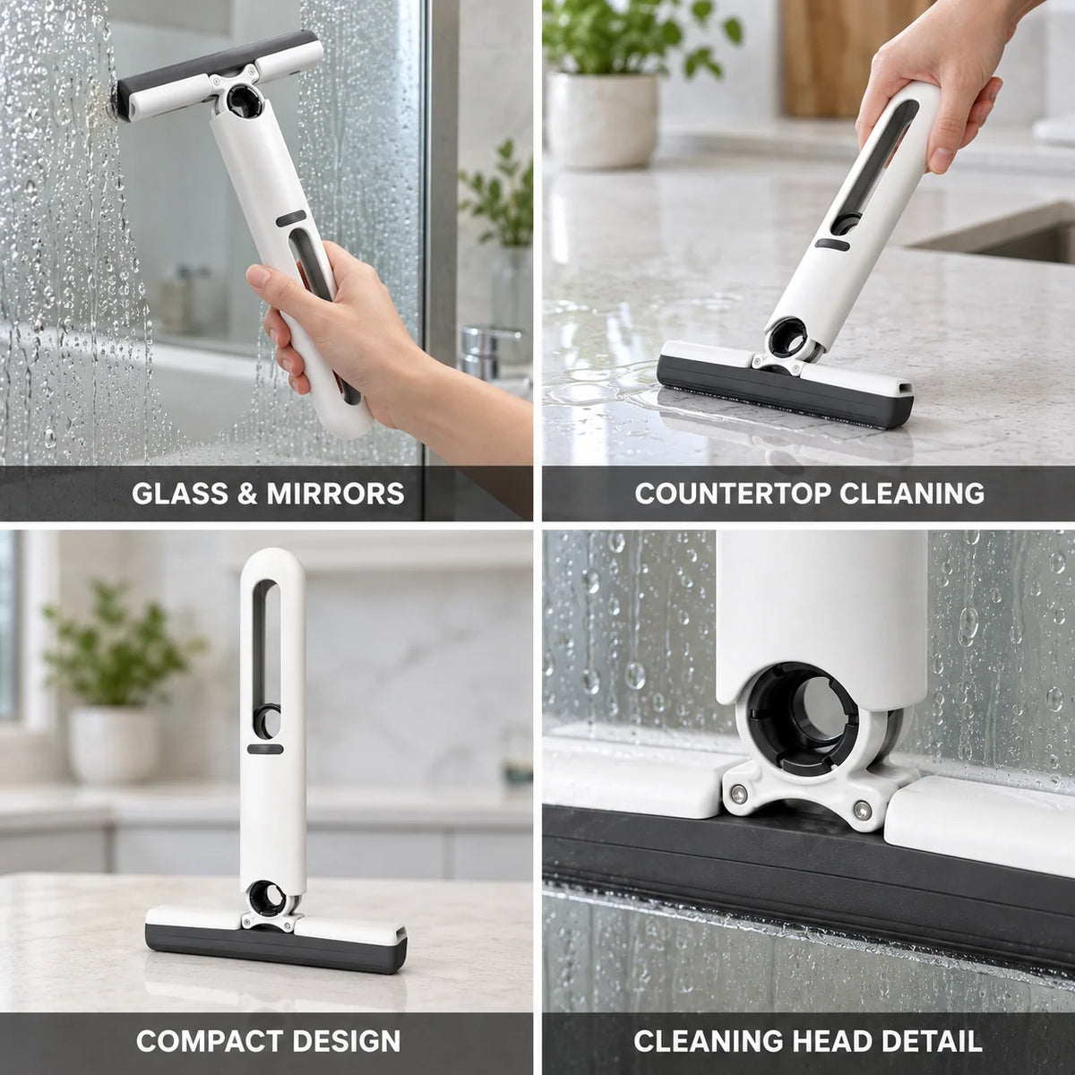 Window Squeegee Handheld Mini (Set of 2)