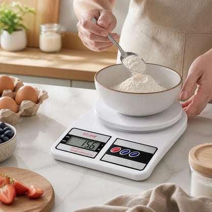 Kitchen Scale 22.0 lb Accuracy & Stainless Steel