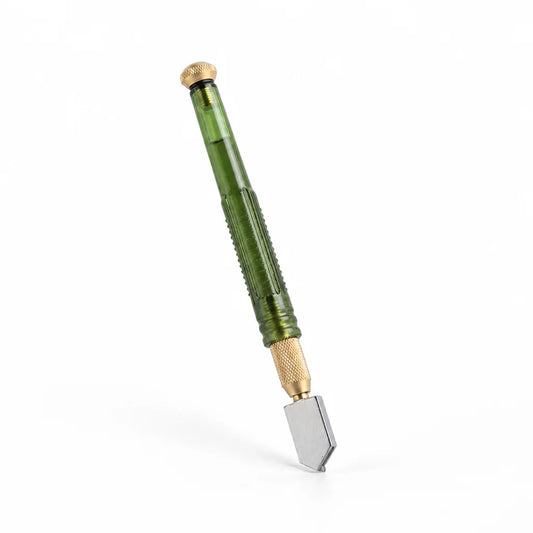 Glass Cutter Diamond Cutting Wheel & Non-Slip Ergonomic Handle