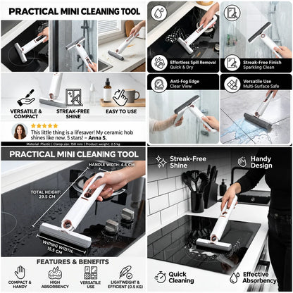 Window Squeegee Handheld Mini (Set of 2)