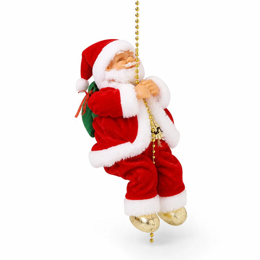Santa Claus Decoration Animated Musical & Lighted (Battery Powered)