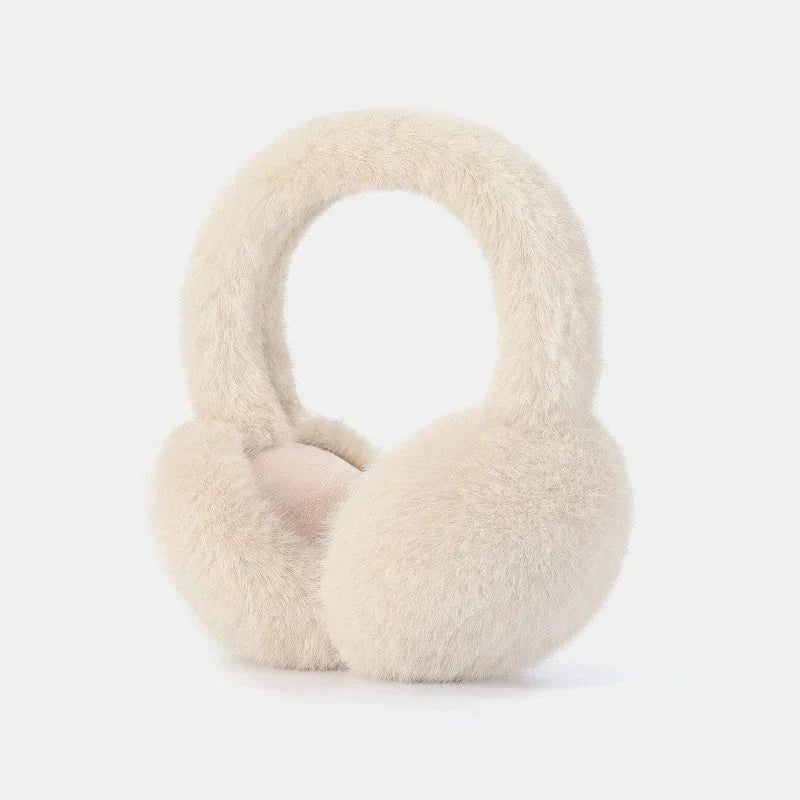 Earmuffs Foldable Fleece Lined