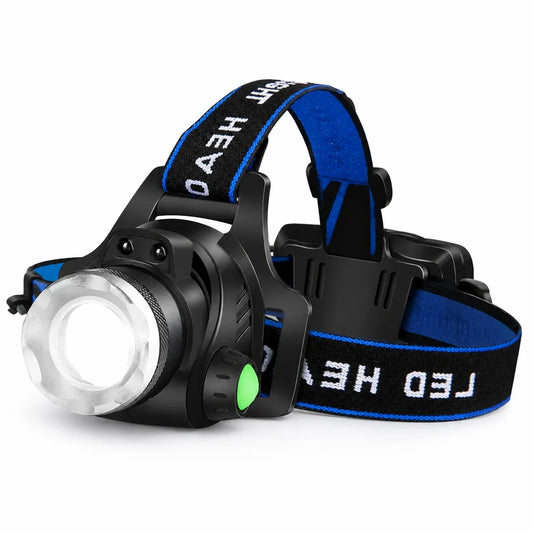Headlamp USB Rechargeable LED Floodlight & Spotlight