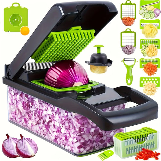 Vegetable Slicer Mandoline & 8 Interchangeable Blades