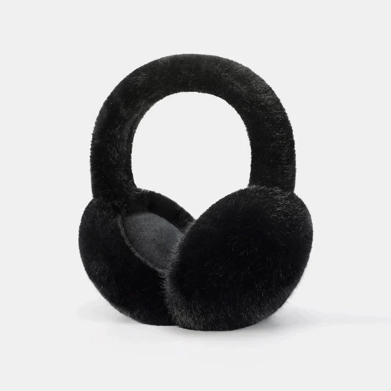 Earmuffs Foldable Fleece Lined