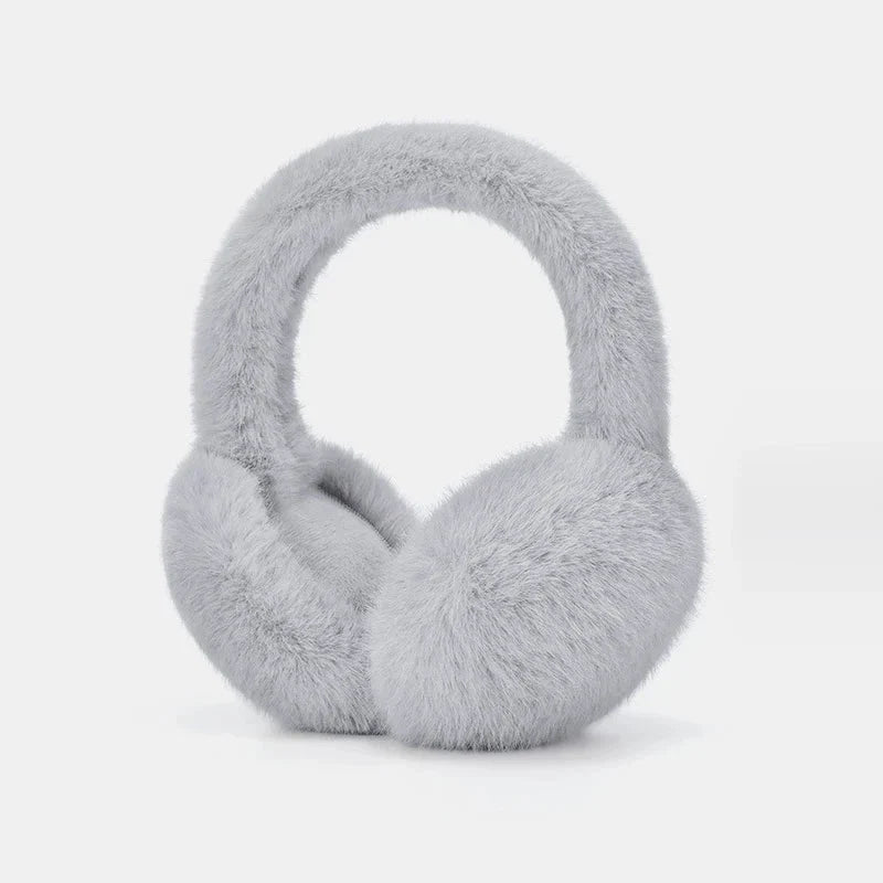 Earmuffs Foldable Fleece Lined