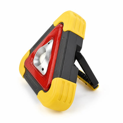 Emergency Triangle Solar Rechargeable Beacon & USB Power Bank