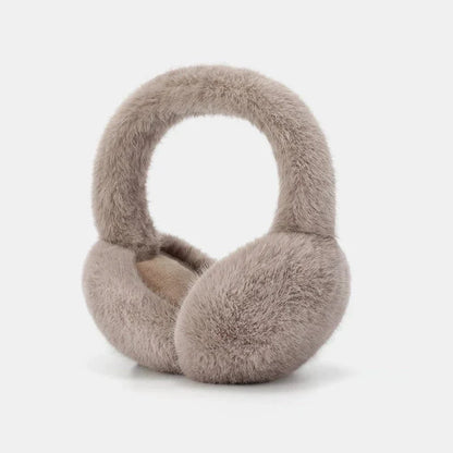 Earmuffs Foldable Fleece Lined