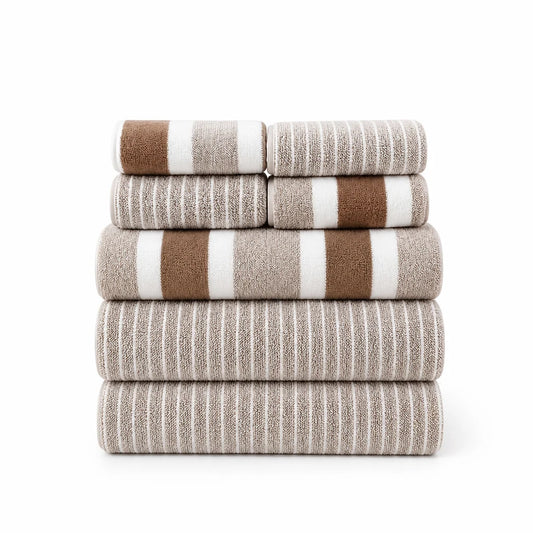 Towel Set Soft Microfiber & Quick Dry (8-Piece)